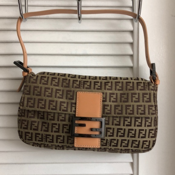 Fendi Handbags - Vintage circa 1980-90’s Fendi Baguette